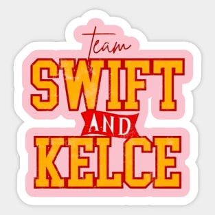 Team Swift And Kelce Sticker